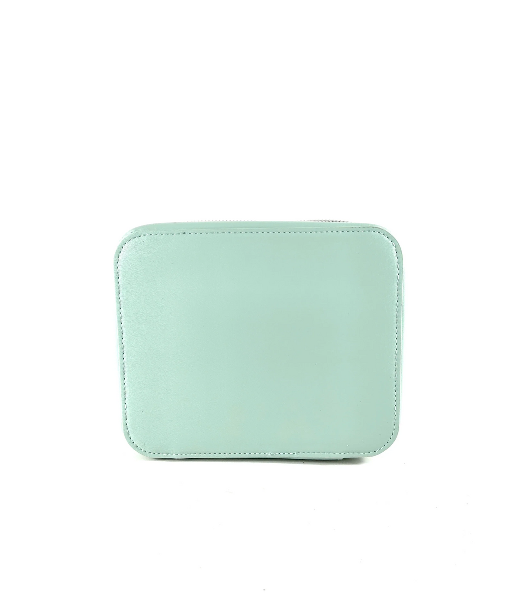 medik8 mint green Mint Green Clear Cosmetic / Beauty Bag — detail