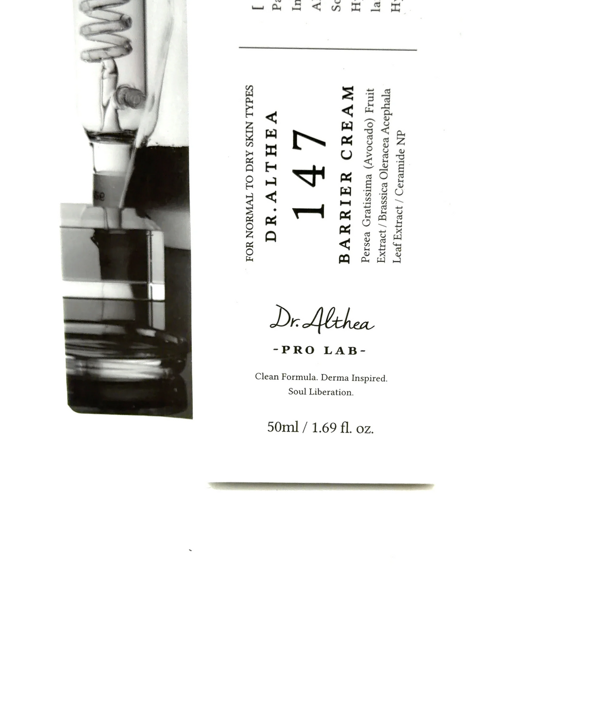 Dr. Althea 147 BARRIER CREAM, size 50ml — care label