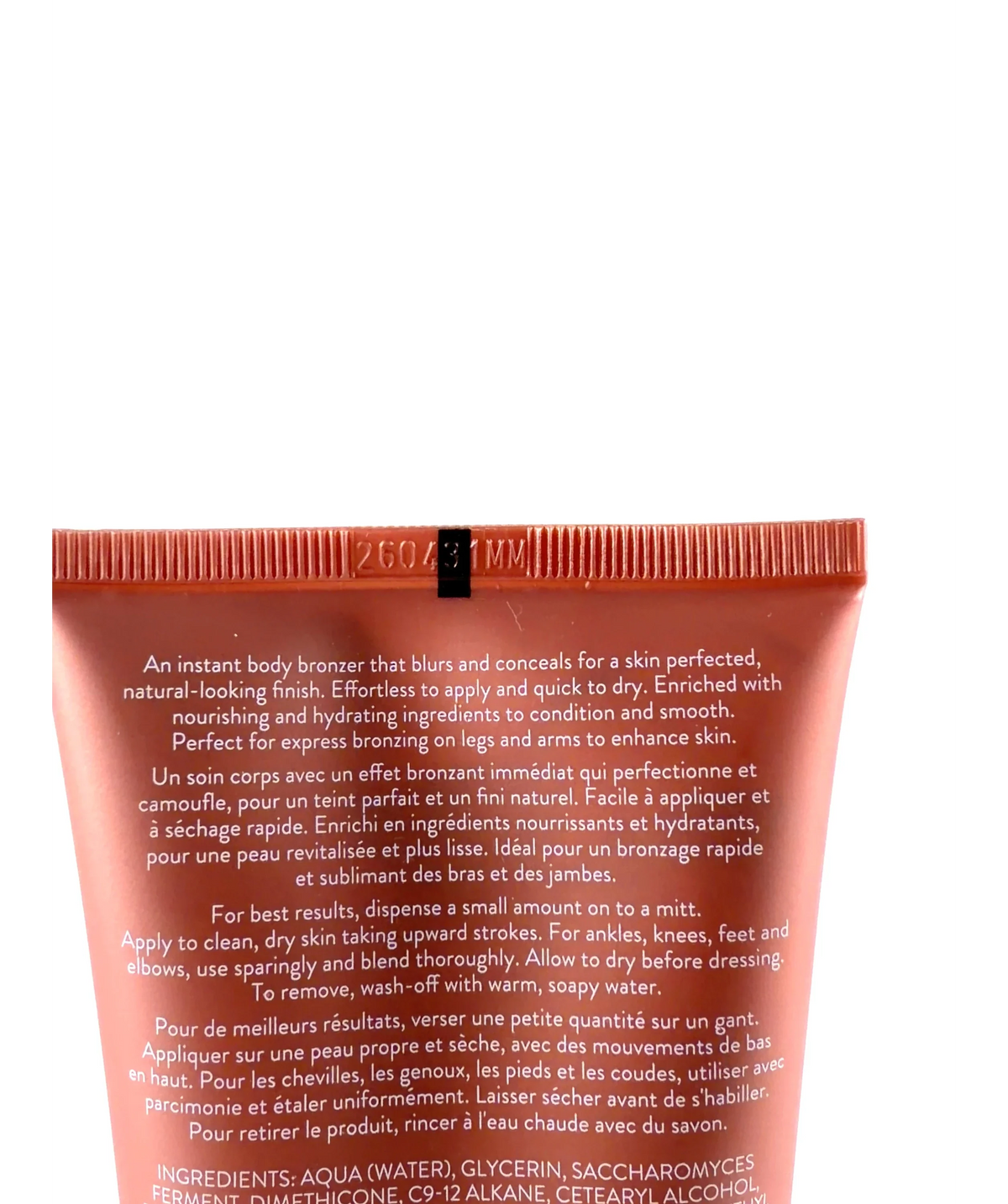 gatineau LIGHT / MEDIUM Golden Glow Blurring Body Bronze, size 150ml — detail
