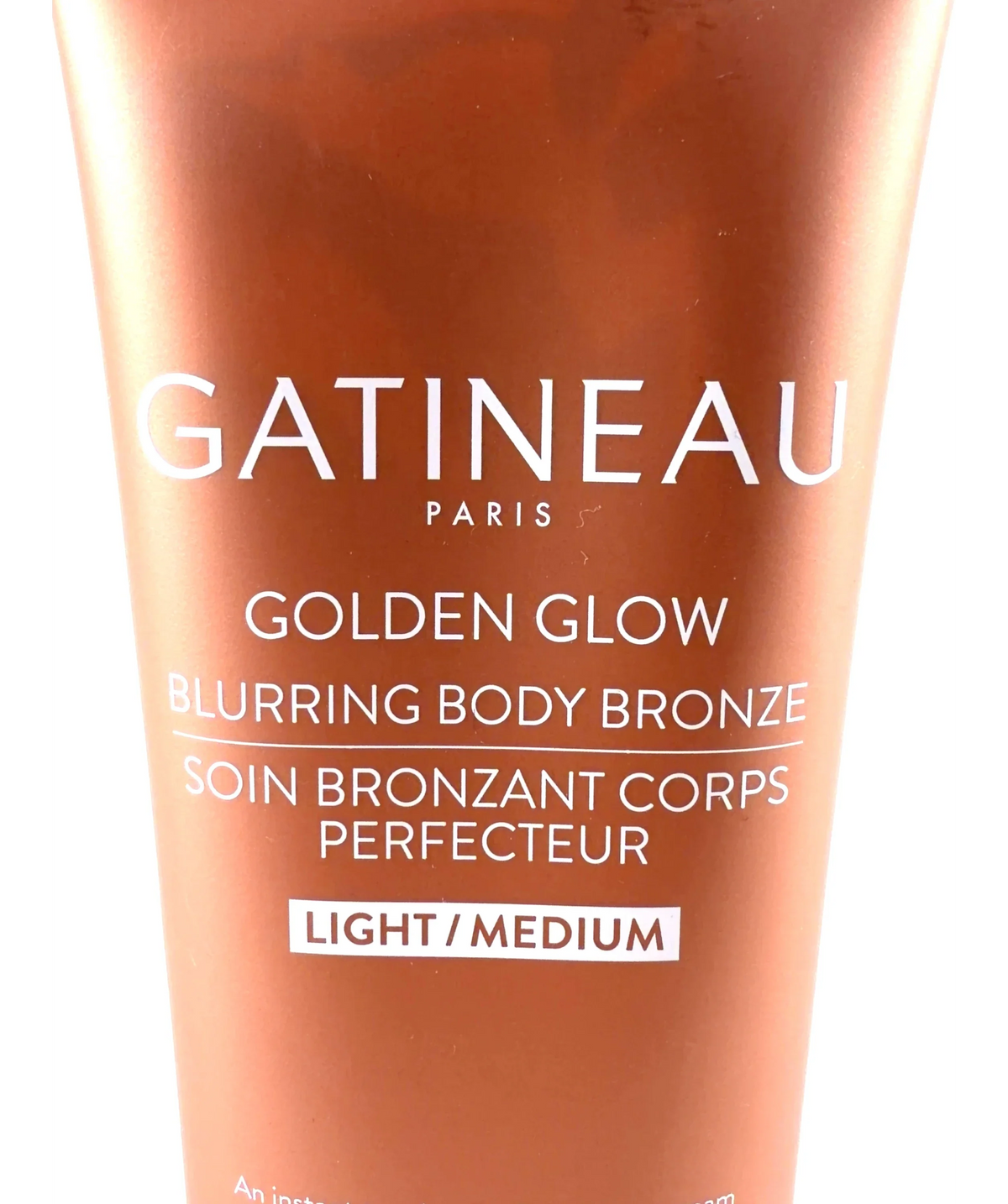 gatineau LIGHT / MEDIUM Golden Glow Blurring Body Bronze, size 150ml — label