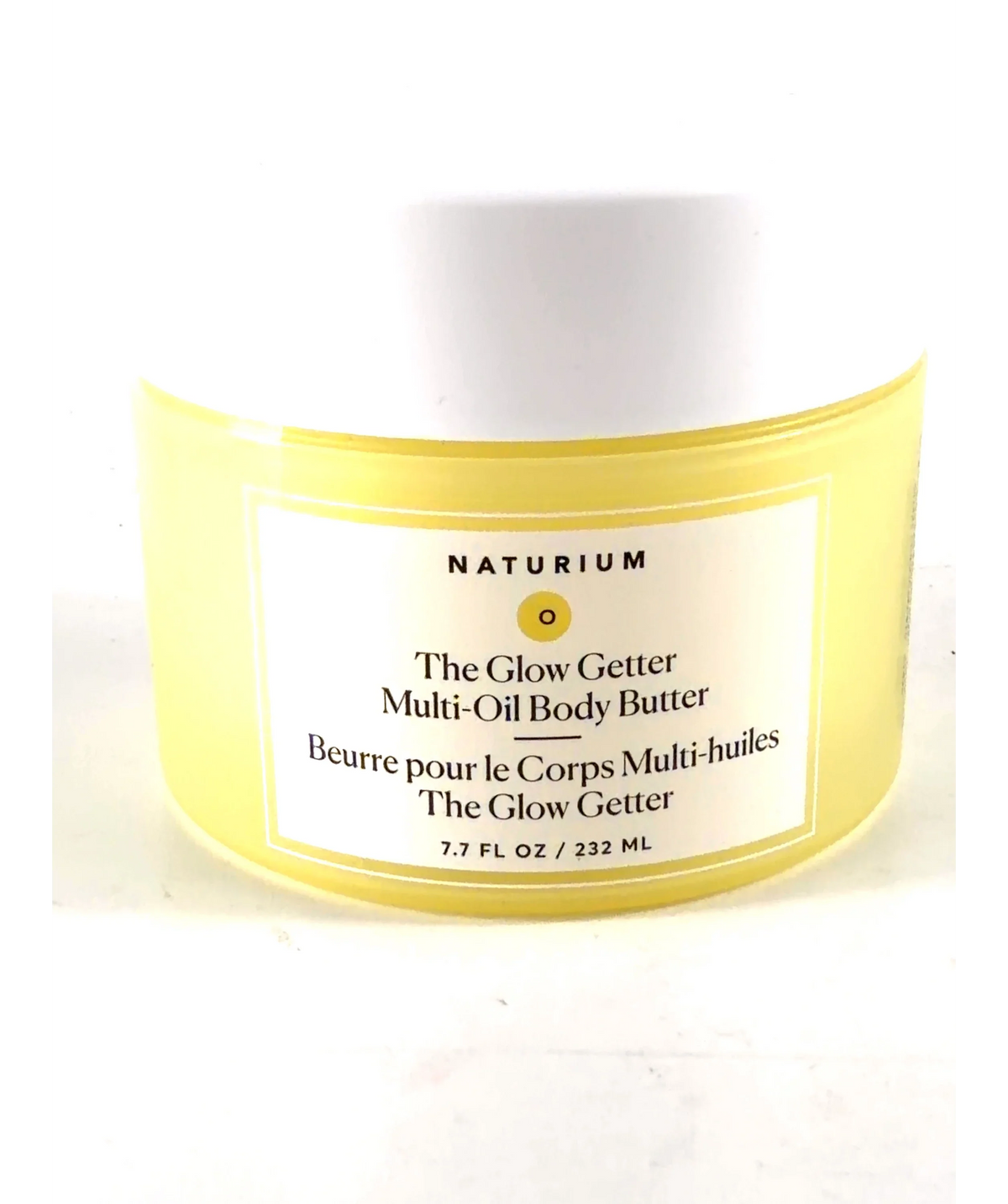 naturium The Glow Getter Multi-Oil Body Butter, size 232ml — label