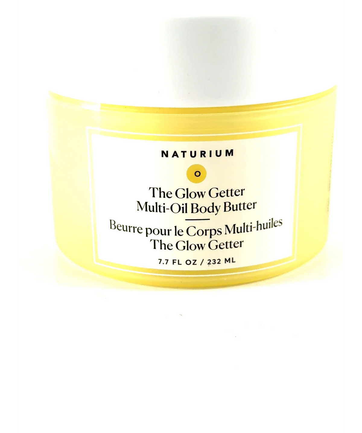 naturium The Glow Getter Multi-Oil Body Butter, size 232ml — care label