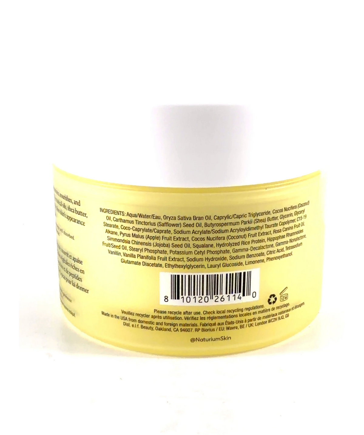 naturium The Glow Getter Multi-Oil Body Butter, size 232ml — fabric detail