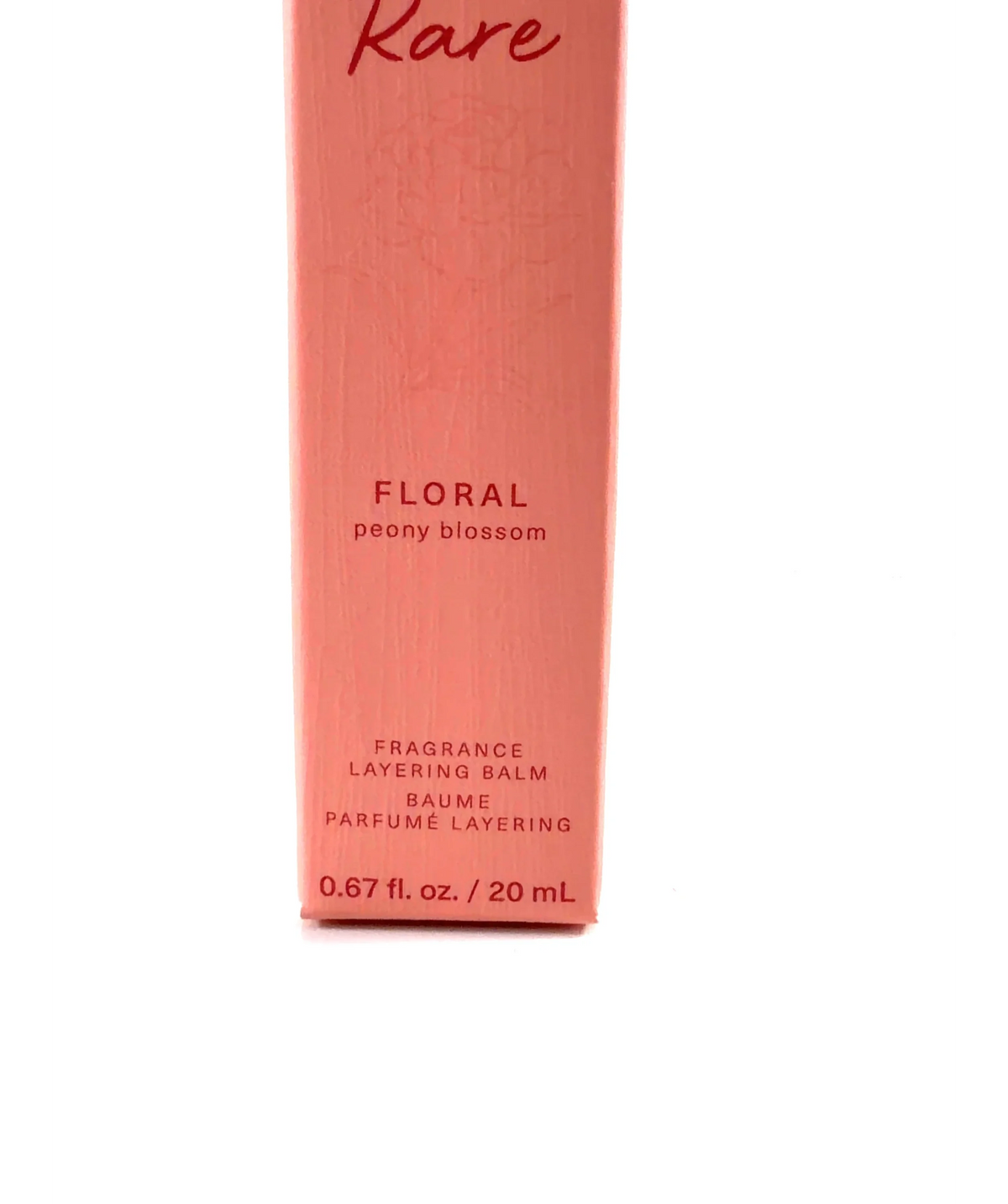 Rare Beauty FLORAL peony blossom, size 20ml — care label