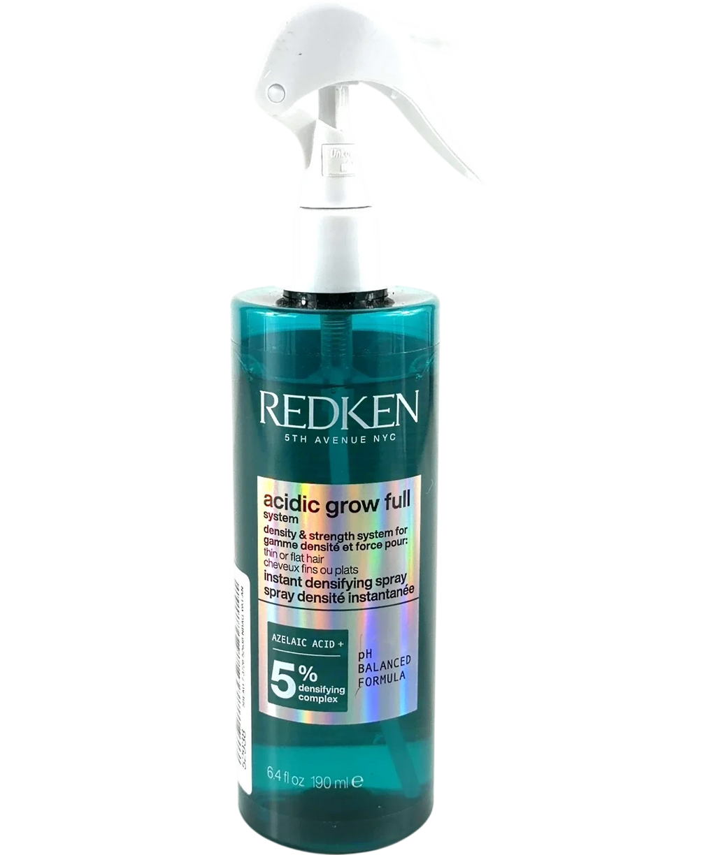 REDKEN acidic grow full system instant densifying spray, size 190ml — front