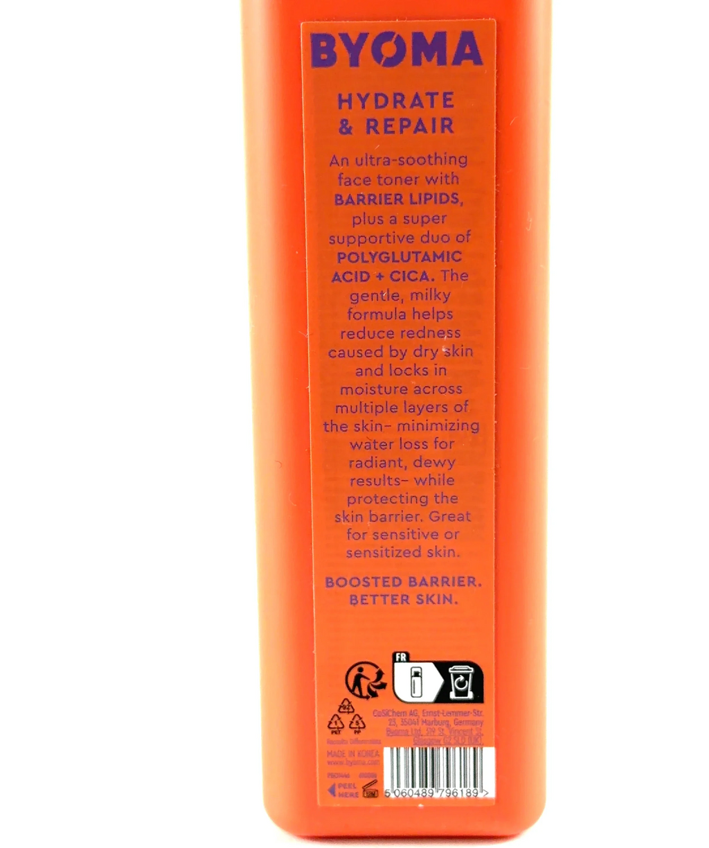 BYOMA Hydrating Milky Toner, size 150ml — fabric detail
