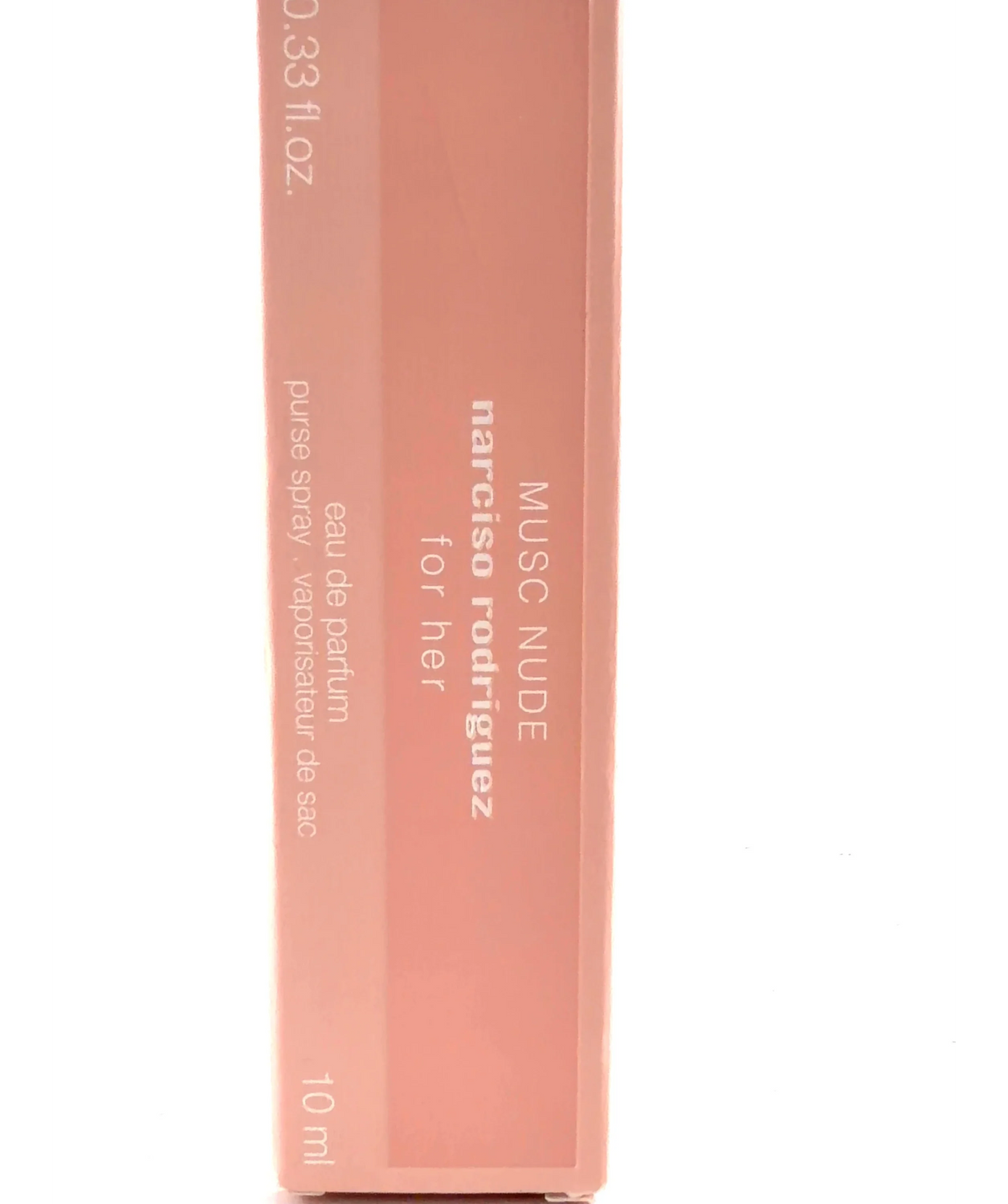 Narciso Rodriguez For Her Musc Nude Eau de Parfum, size 10ml — label