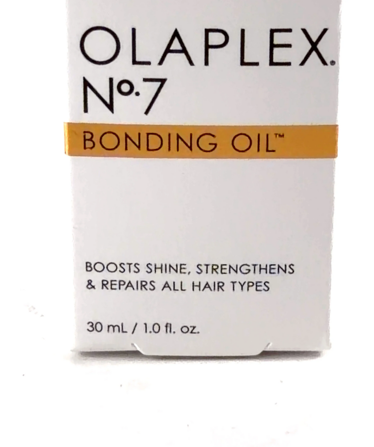 Olaplex No.7 BONDING OIL, size 30ml — care label