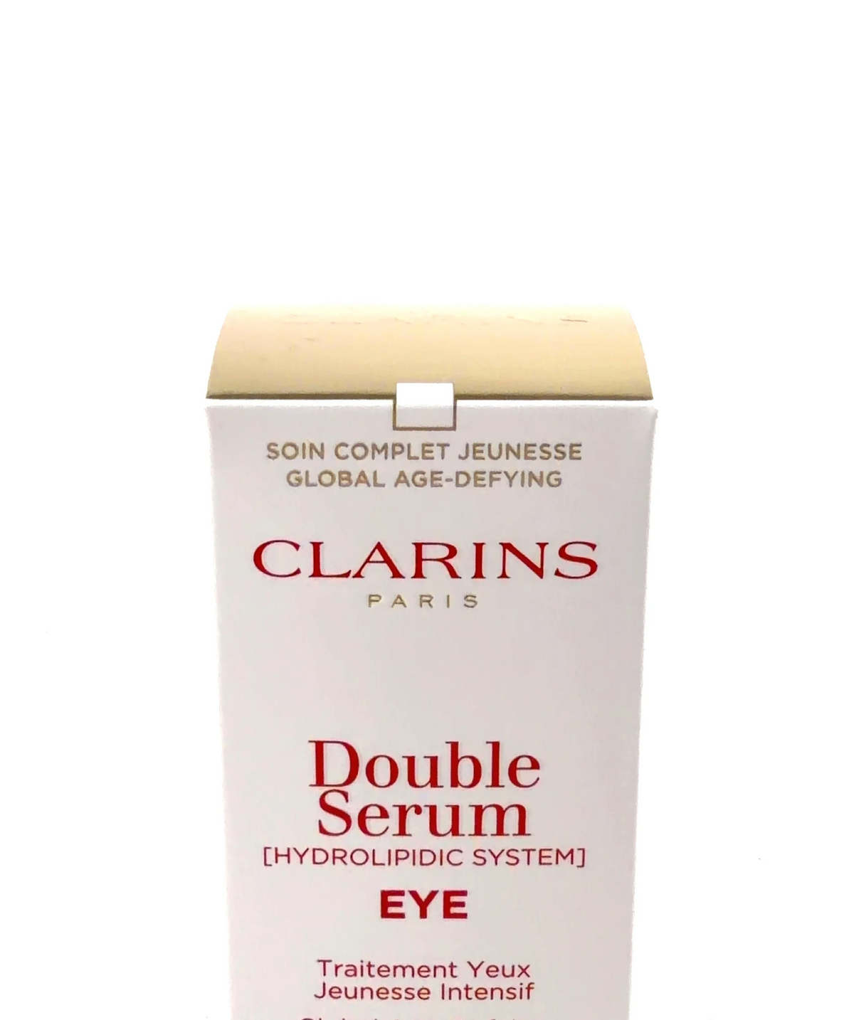 Clarins Double Serum Eye, size 20ml — label