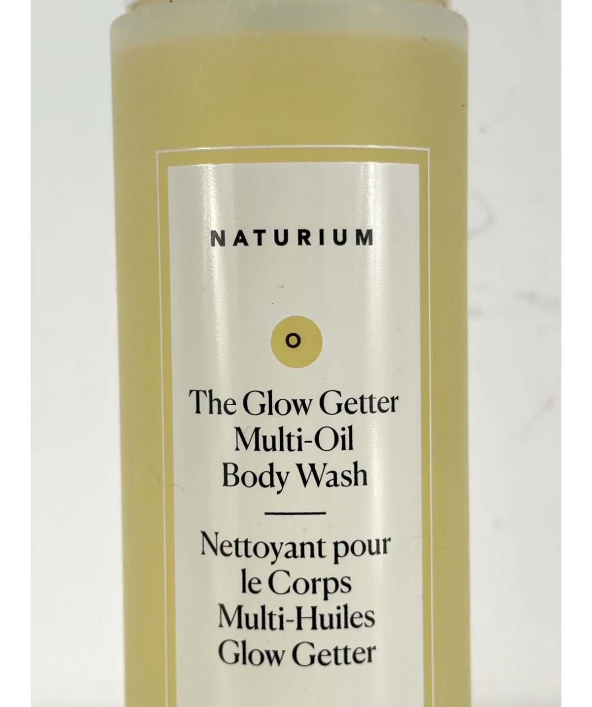 naturium Universal The Glow Getter Multi-Oil Body Wash, size 500ml — label