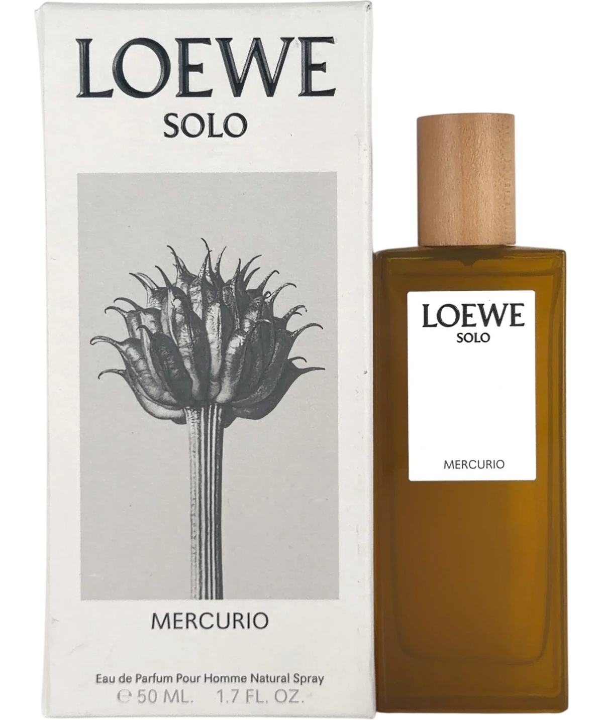 Loewe MERCURIO SOLO, size 50ml — front