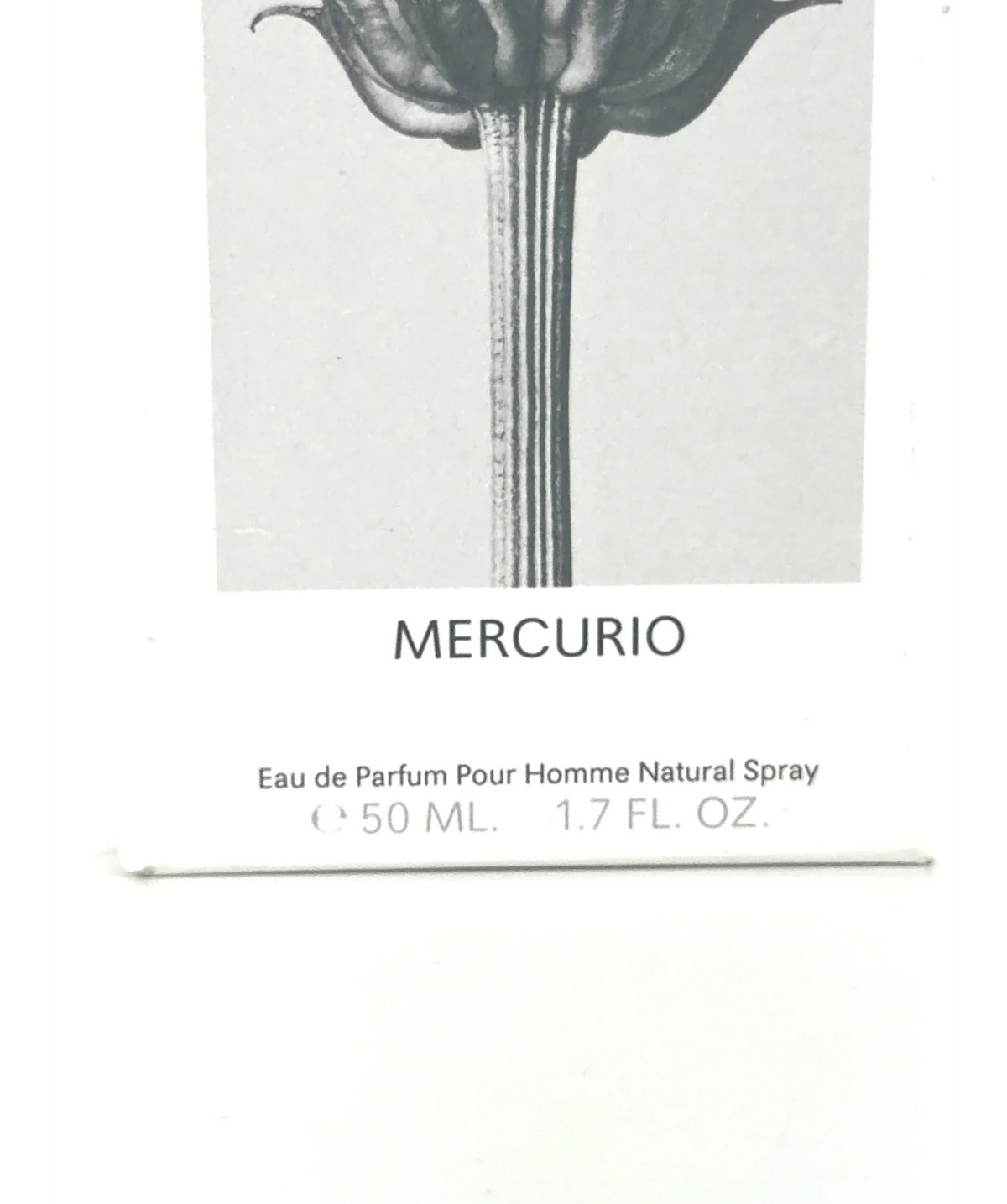 Loewe MERCURIO SOLO, size 50ml — care label
