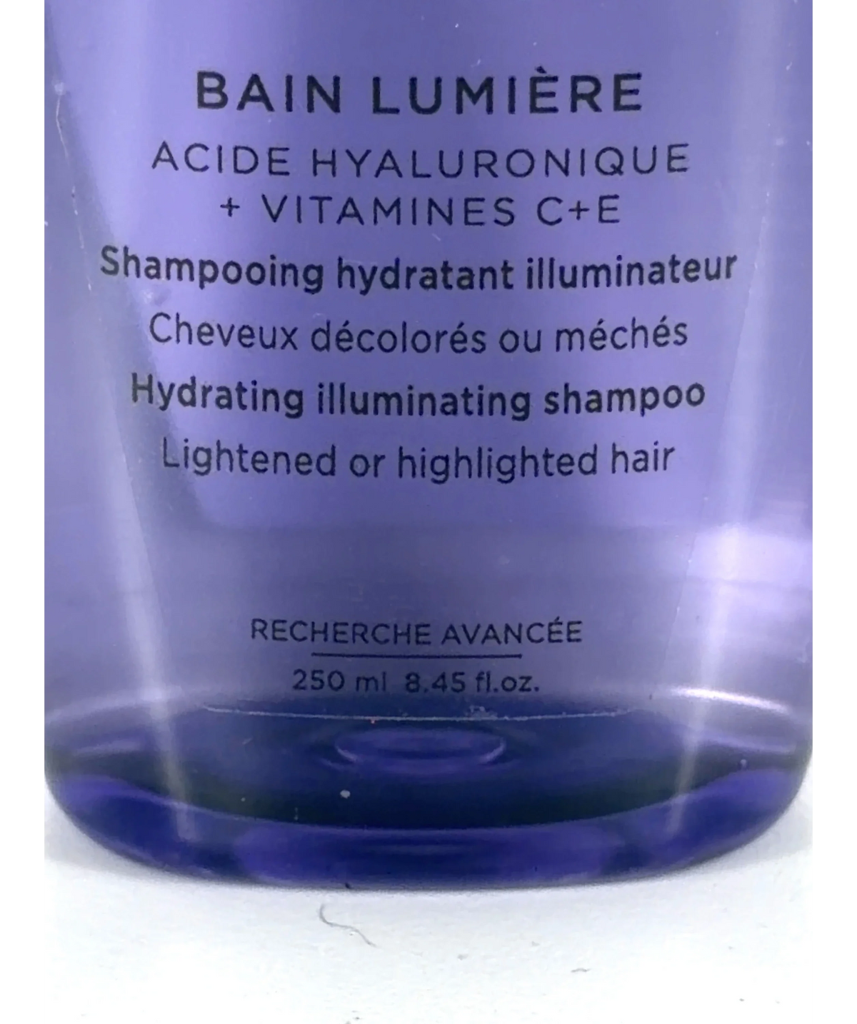 Kérastase BAIN LUMIÈRE, size 250ml — care label