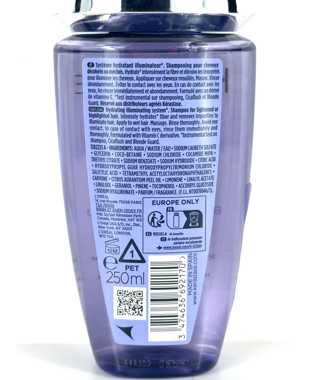 Kérastase BAIN LUMIÈRE, size 250ml — fabric detail
