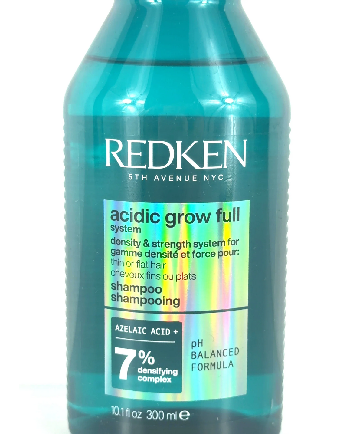 REDKEN Acidic Grow Full System Densifying Shampoo, size 300ml — label