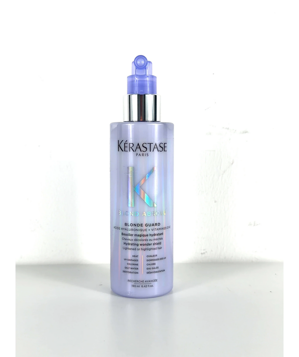 Kérastase Hydrating wonder shield, size 190ml — label