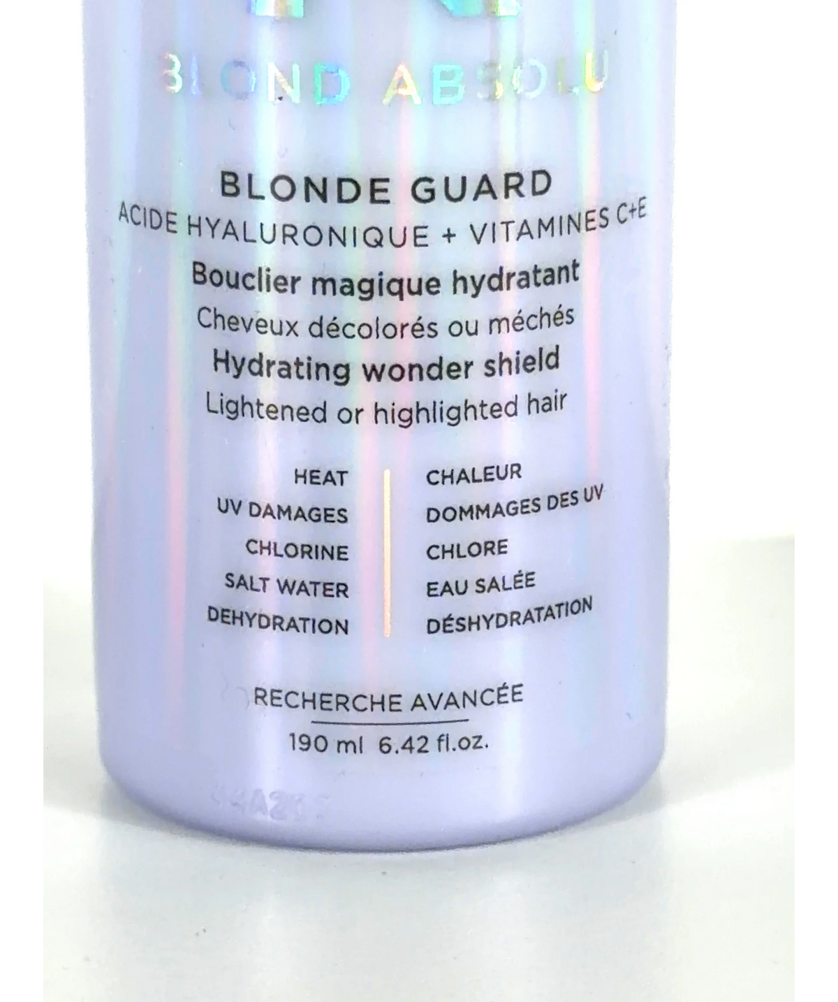 Kérastase Hydrating wonder shield, size 190ml — care label