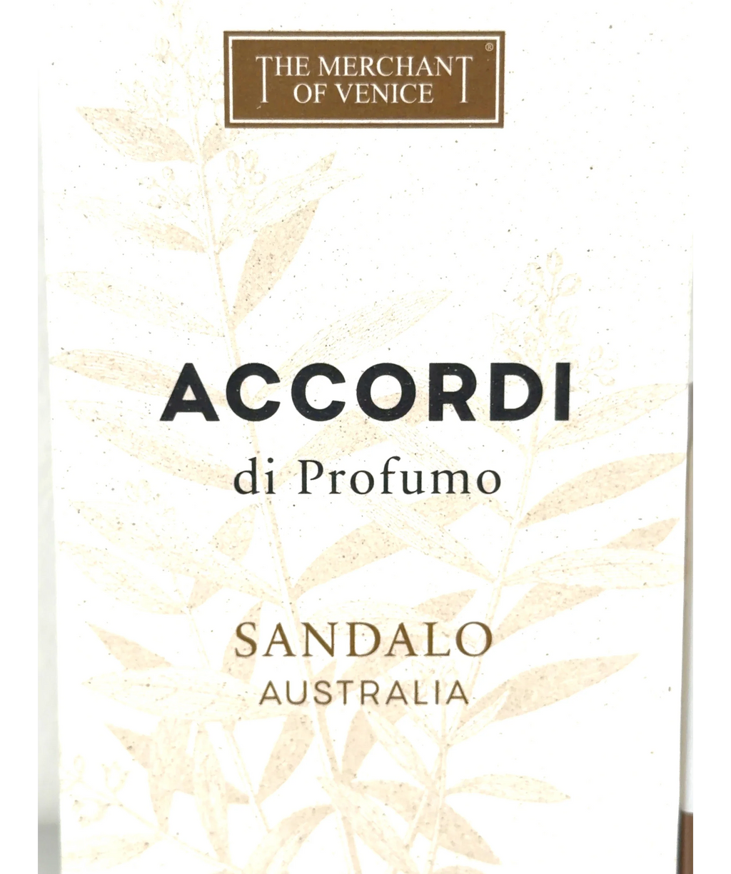 The Merchant of Venice ACCORDI di Profumo, size 30ml — label