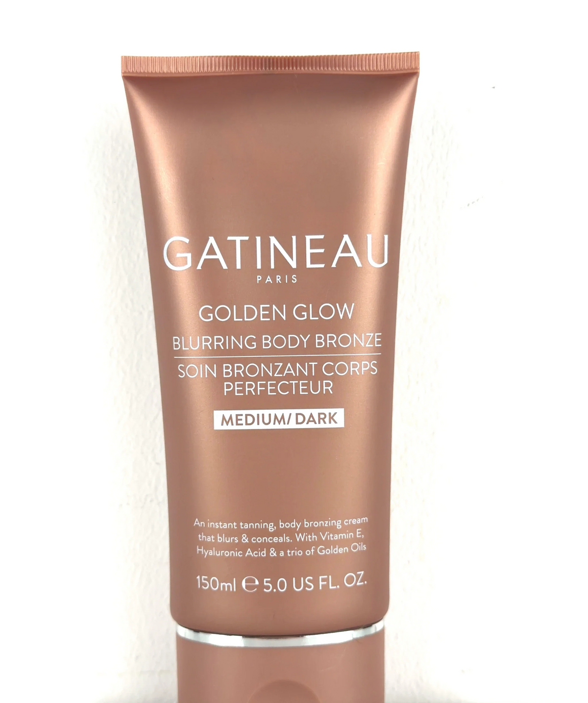 gatineau MEDIUM/DARK Golden Glow Blurring Body Bronze, size 150ml — label