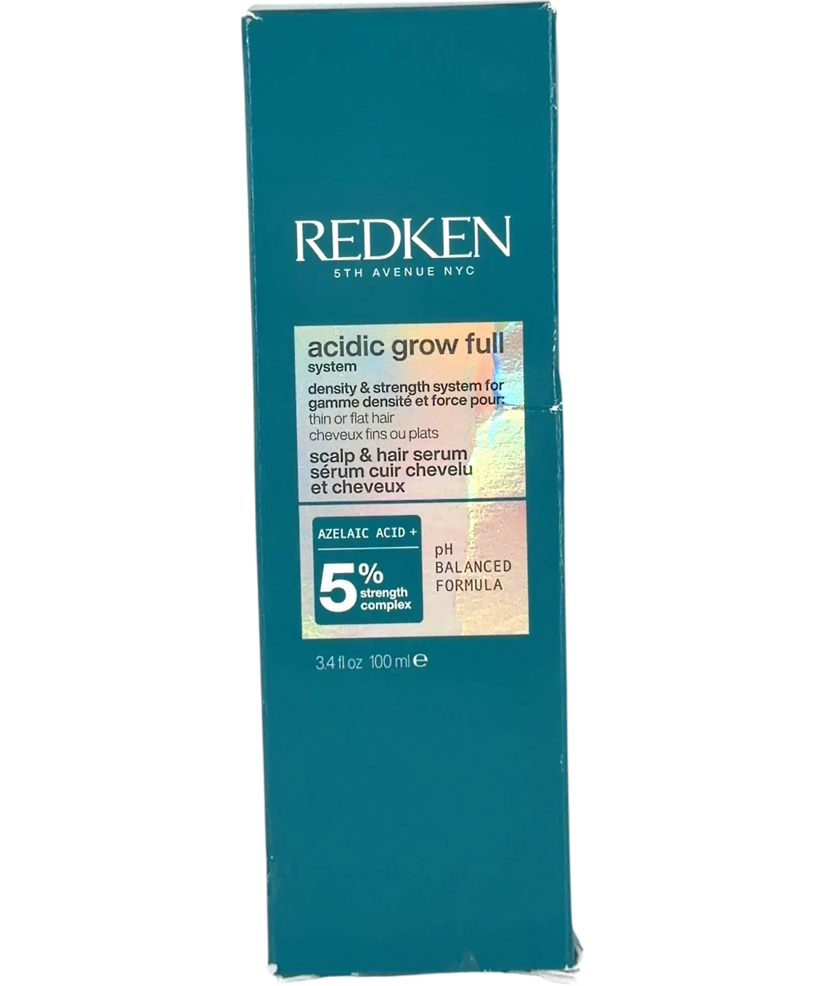 REDKEN Acidic Grow Full System Hair Serum for Thin Hair 100ml, size 100ml — front