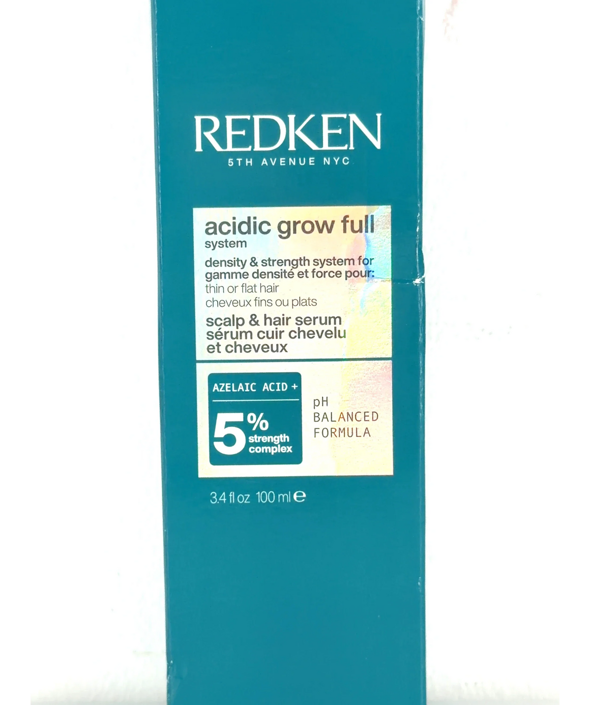 REDKEN Acidic Grow Full System Hair Serum for Thin Hair 100ml, size 100ml — additional view