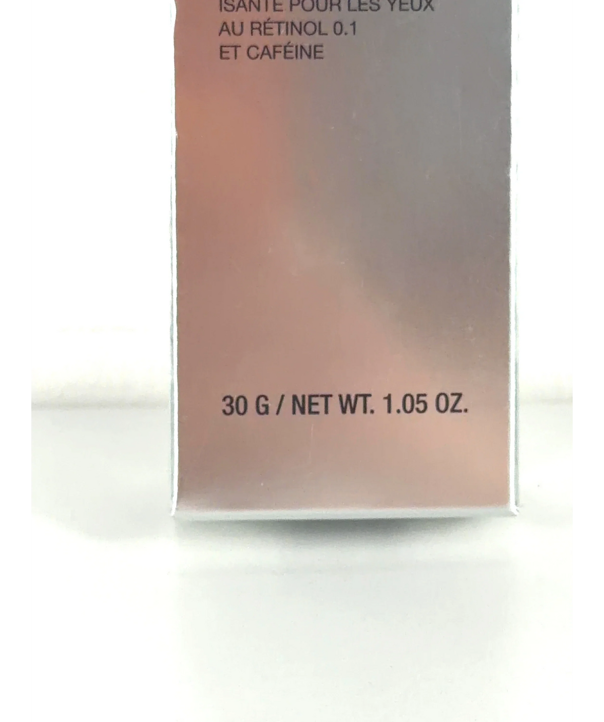 anua RETINOL 0.1 CAFFEINE REVITALIZING EYE CREAM, size 30g — care label