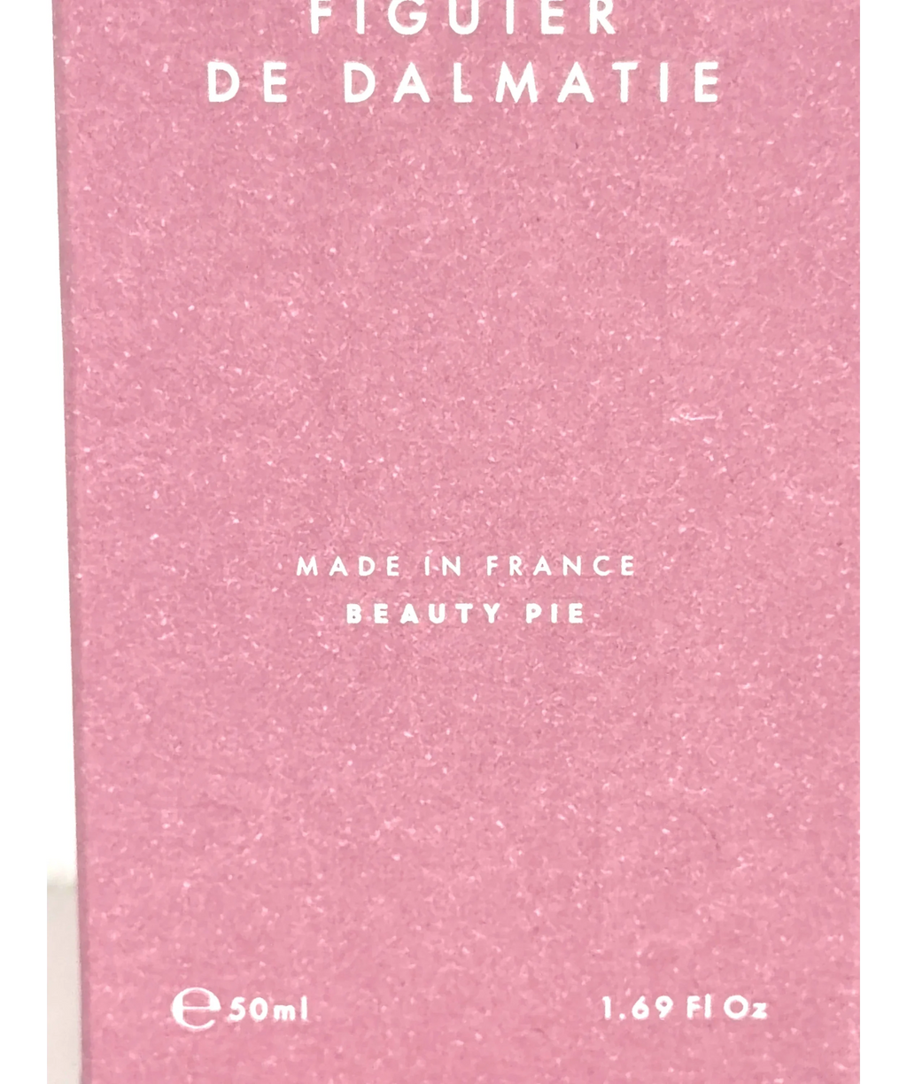 Beauty Pie FIGUIER DE DALMATIE, size 50ml — label