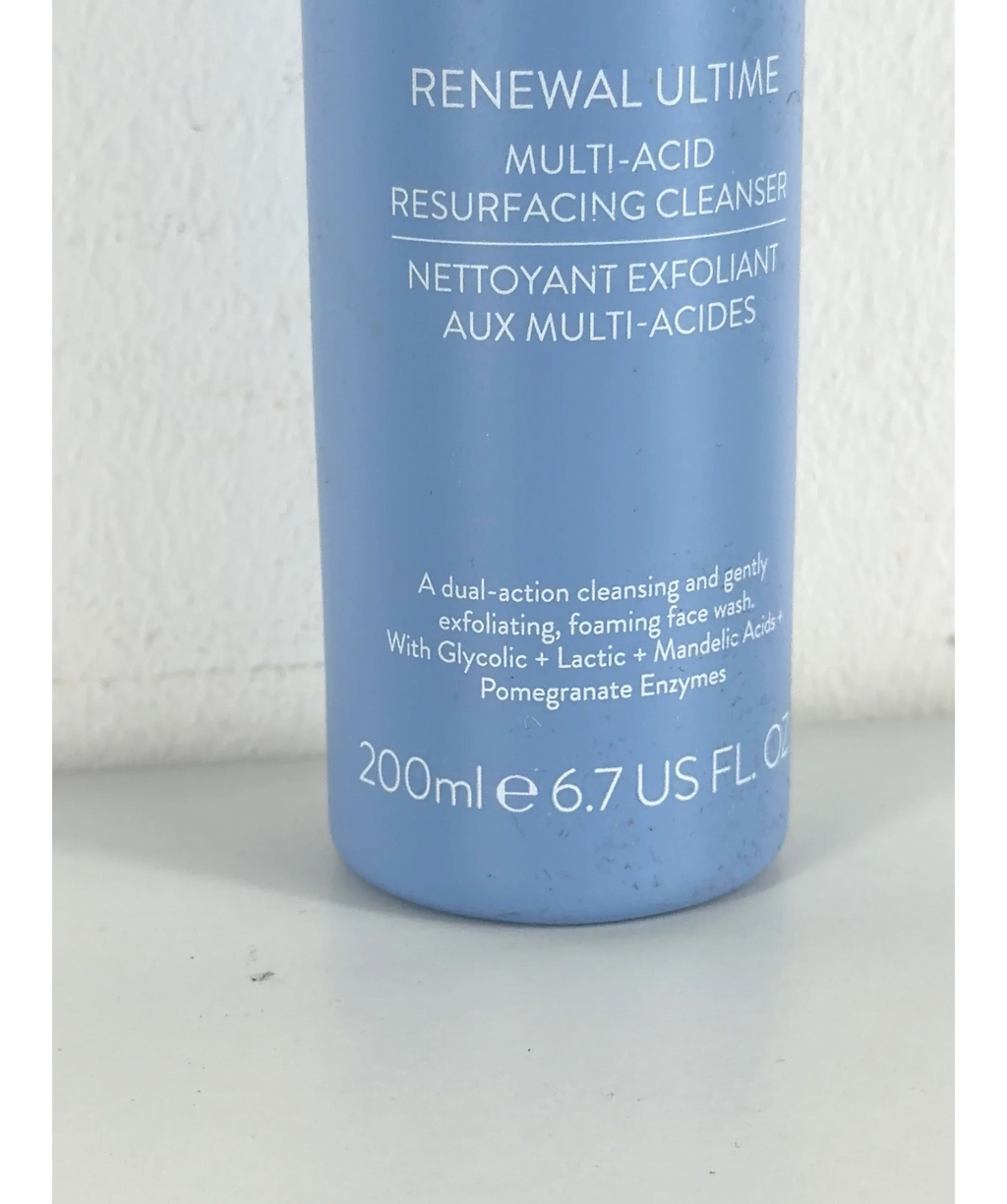 gatineau Renewal Ultime Multi-Acid Resurfacing Cleanser, size 200ml — care label