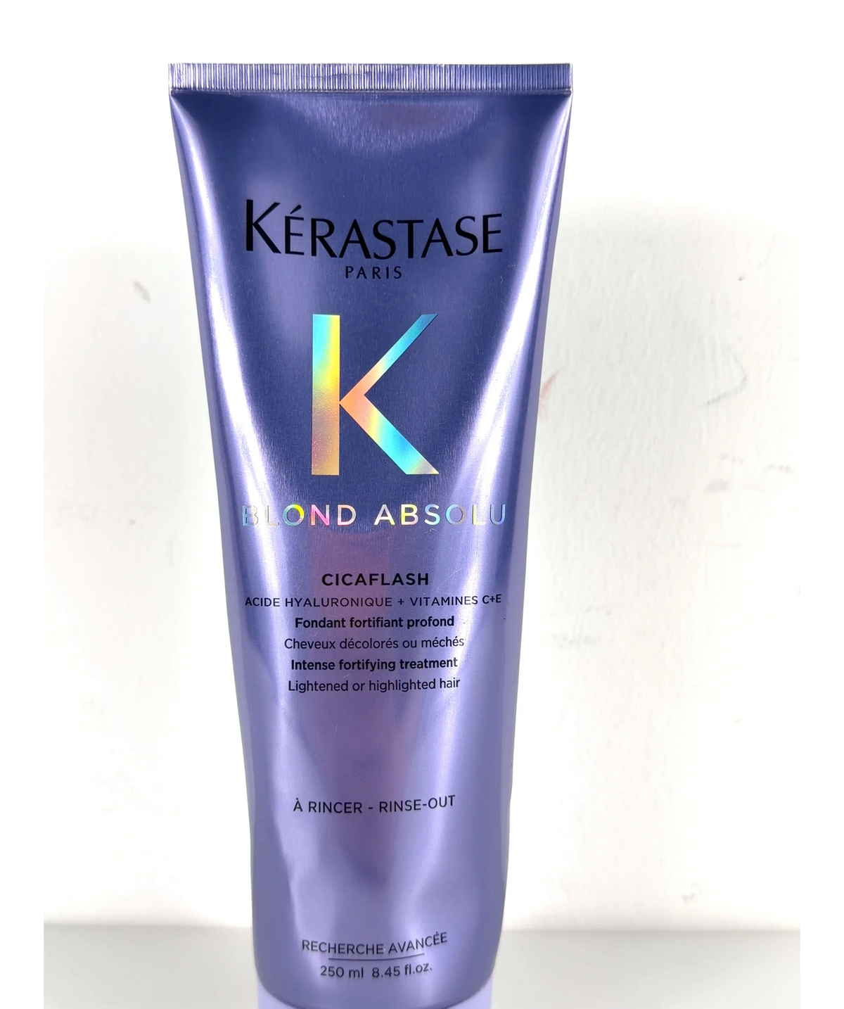 Kérastase Blond Absolu Cicaflash Treatment, size 250ml — label