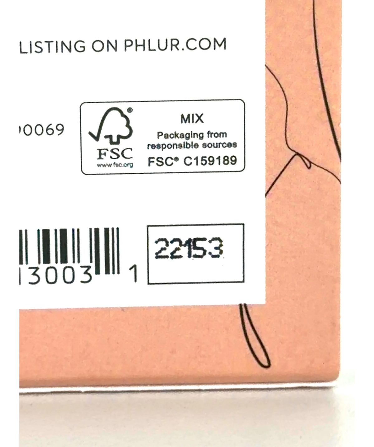 Phlur Missing Person Eau de Parfum, size 50ml — detail