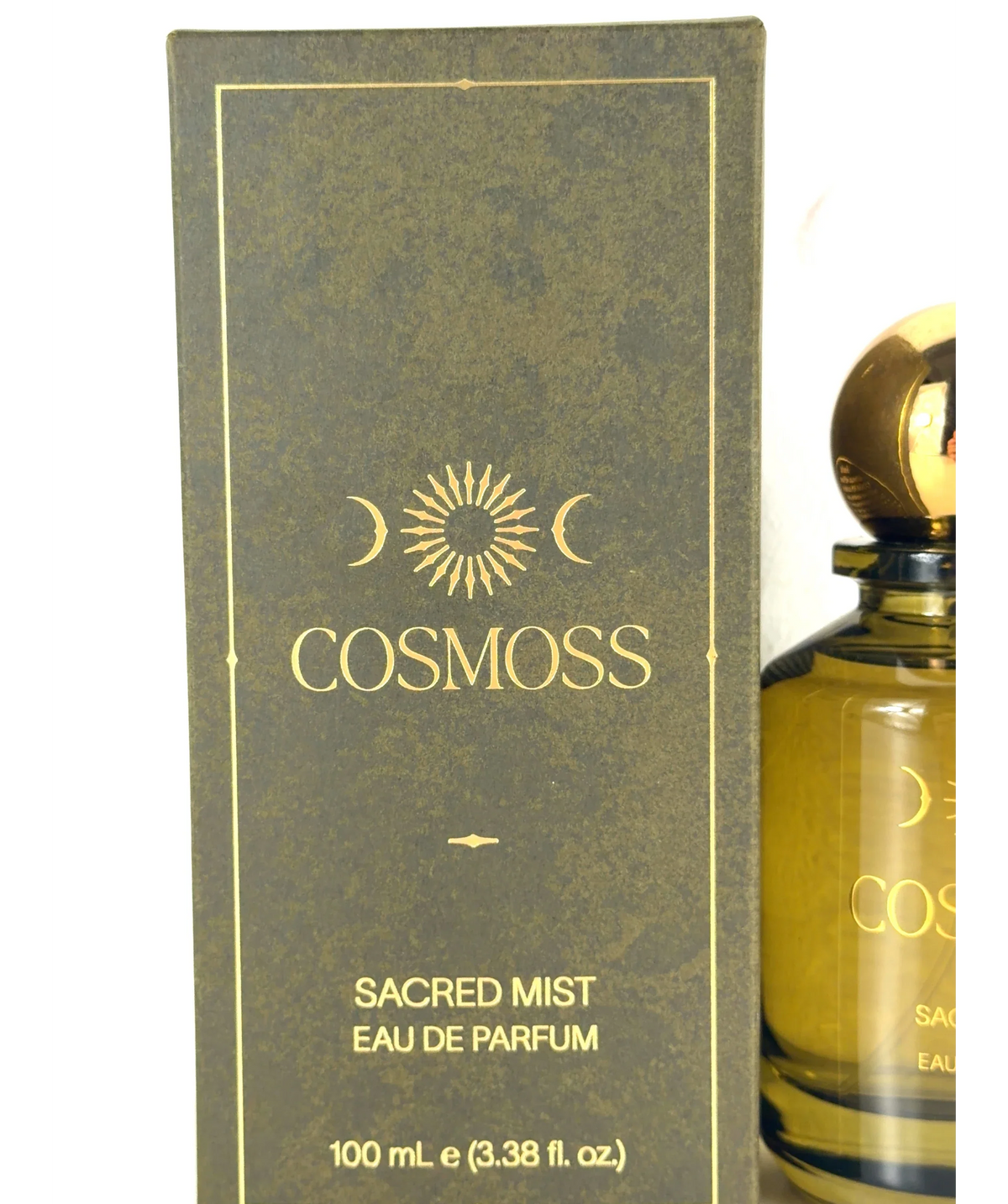 cosmoss SACRED MIST, size 100ml — label