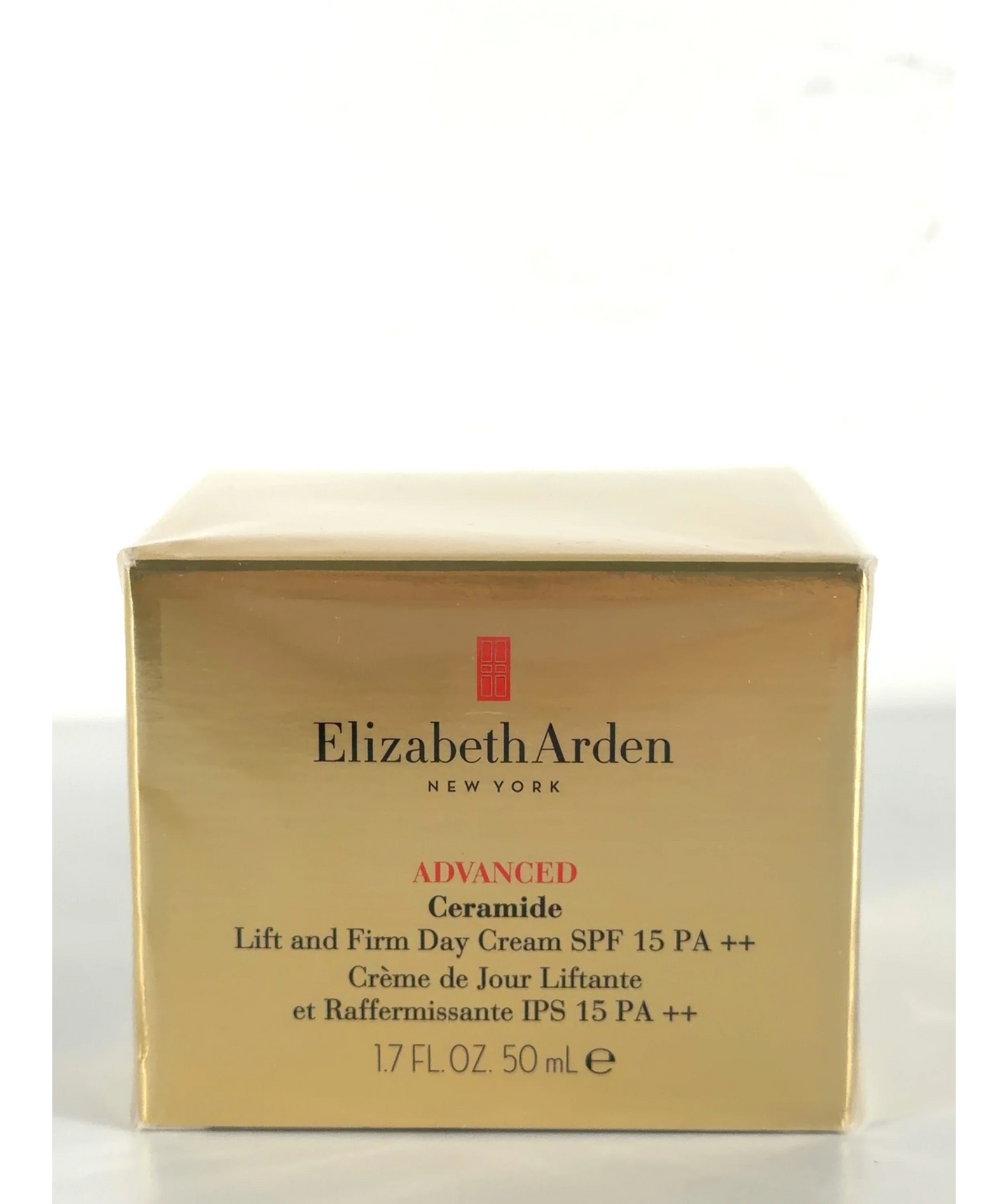 Elizabeth Arden Advanced Ceramide Lift and Firm Day Cream SPF 15 PA++, size 50ml — label