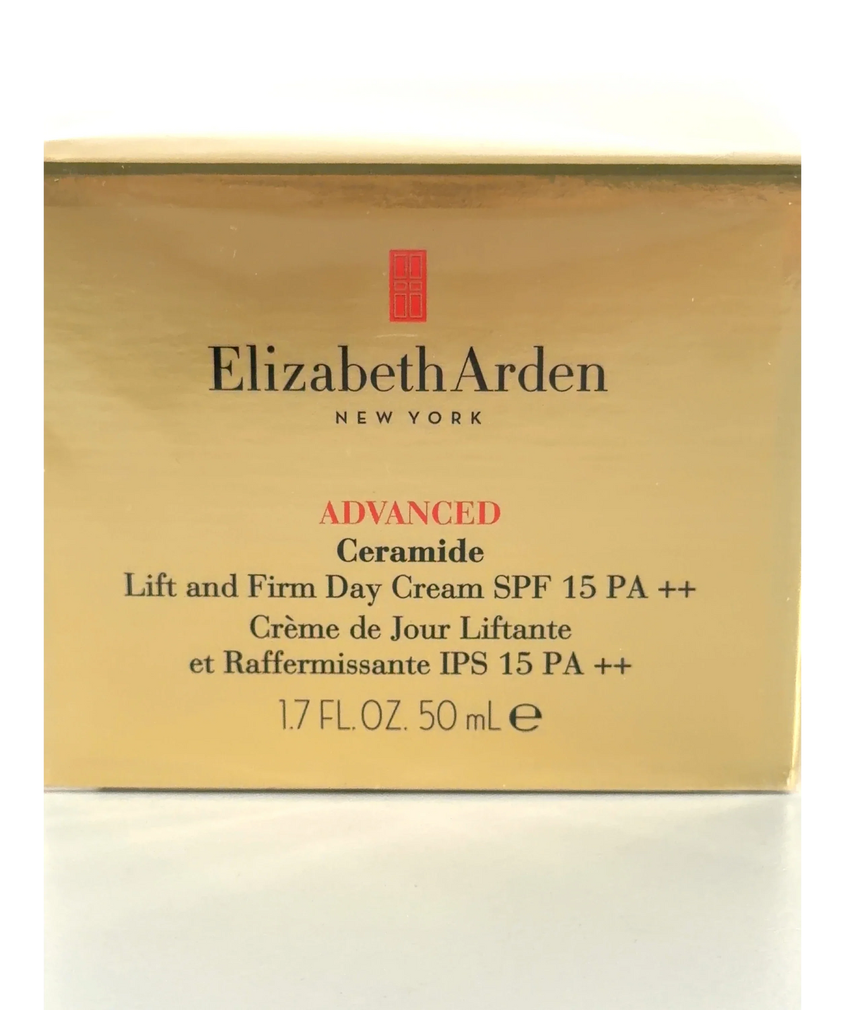 Elizabeth Arden Advanced Ceramide Lift and Firm Day Cream SPF 15 PA++, size 50ml — care label