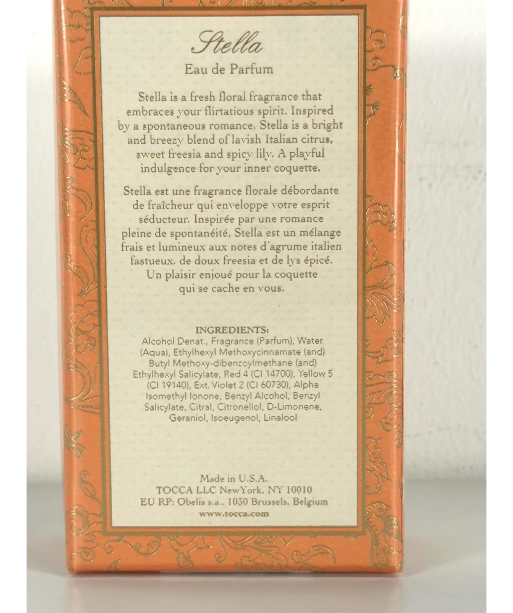 Tocca Stella, size 20ml — fabric detail