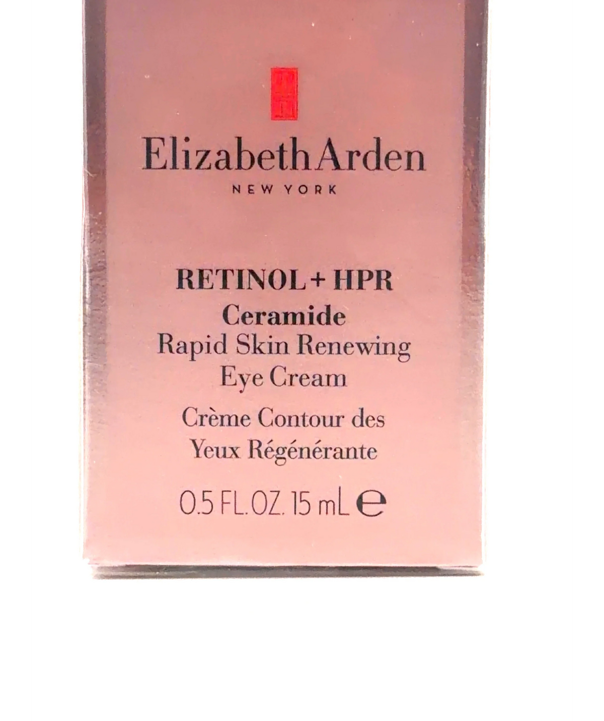Elizabeth Arden Retinol + HPR Ceramide Rapid Skin Renewing Eye Cream, size 15ml — care label