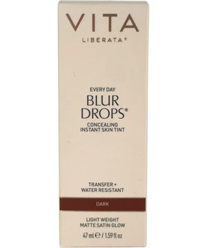 Vita Liberata Everyday Blur Drops Dark Skin Tint 47ml