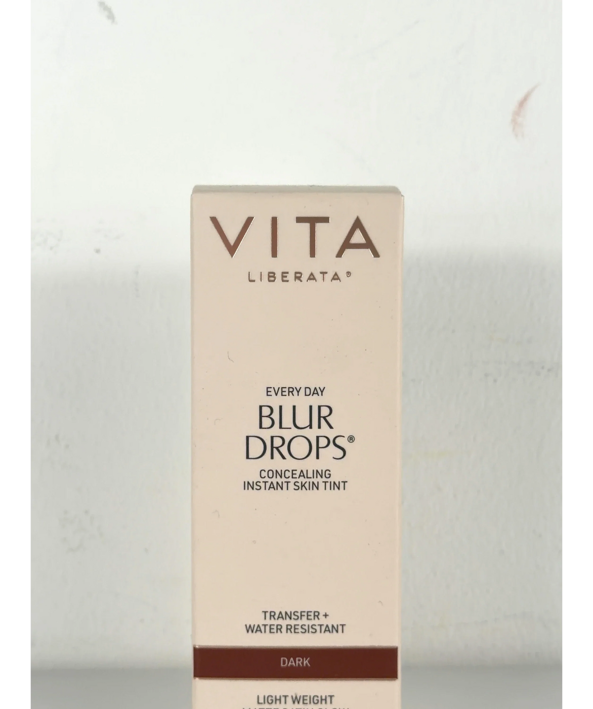 Vita Liberata DARK Everyday Blur Drops, size 47ml — label