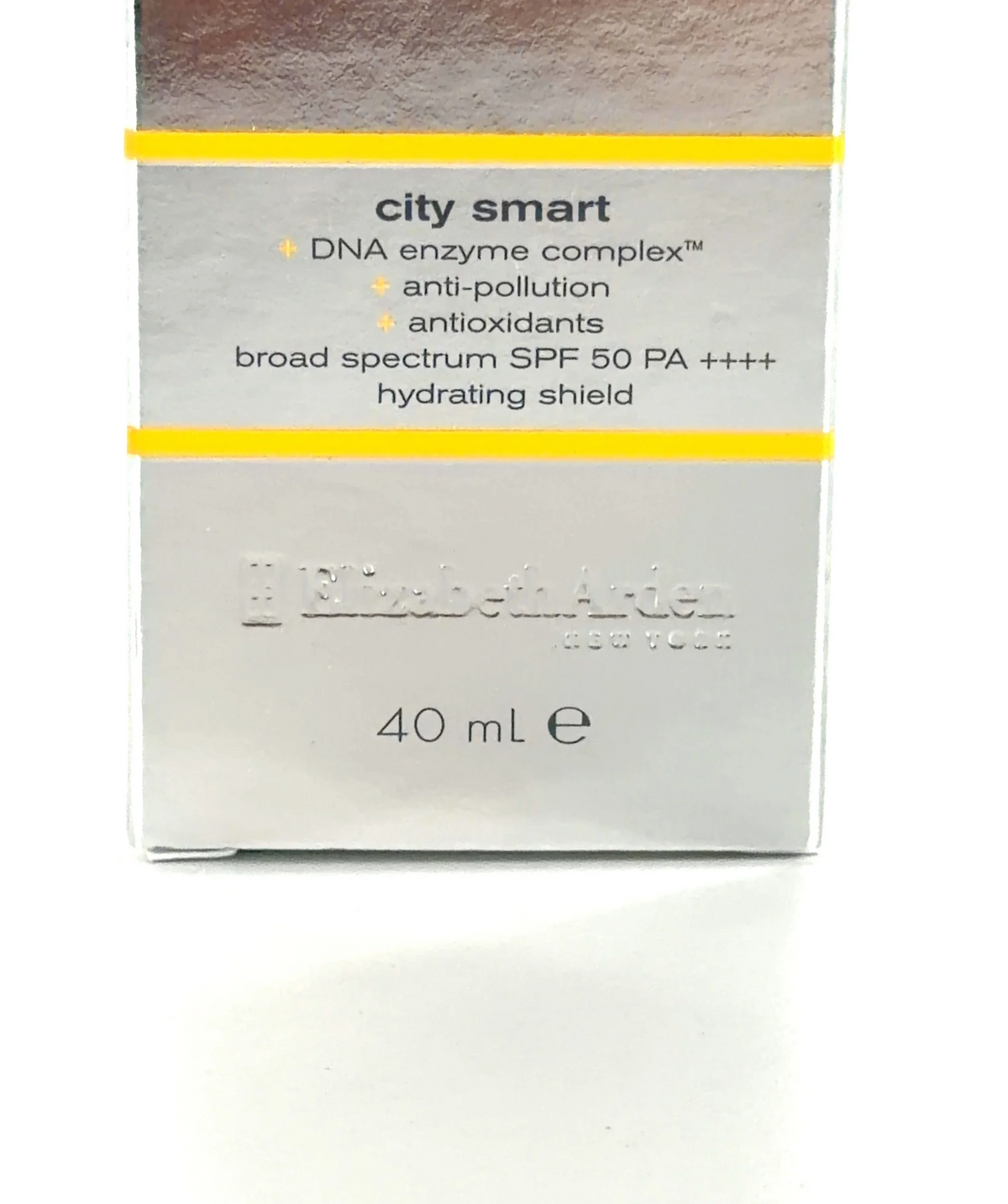 Elizabeth Arden Universal Prevage City Smart Broad Spectrum SPF 50 Hydrating Shield, size 40ml — care label
