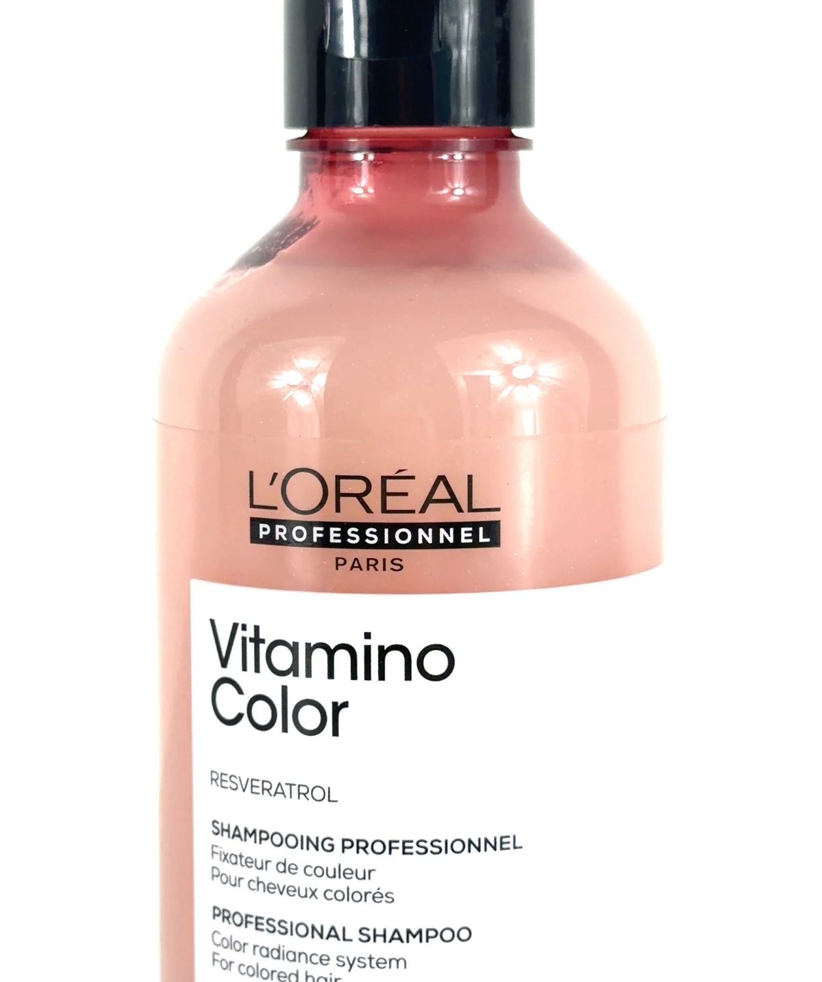 L'Oréal Professionnel Serie Expert Vitamino Color Shampoo, size 300ml — label