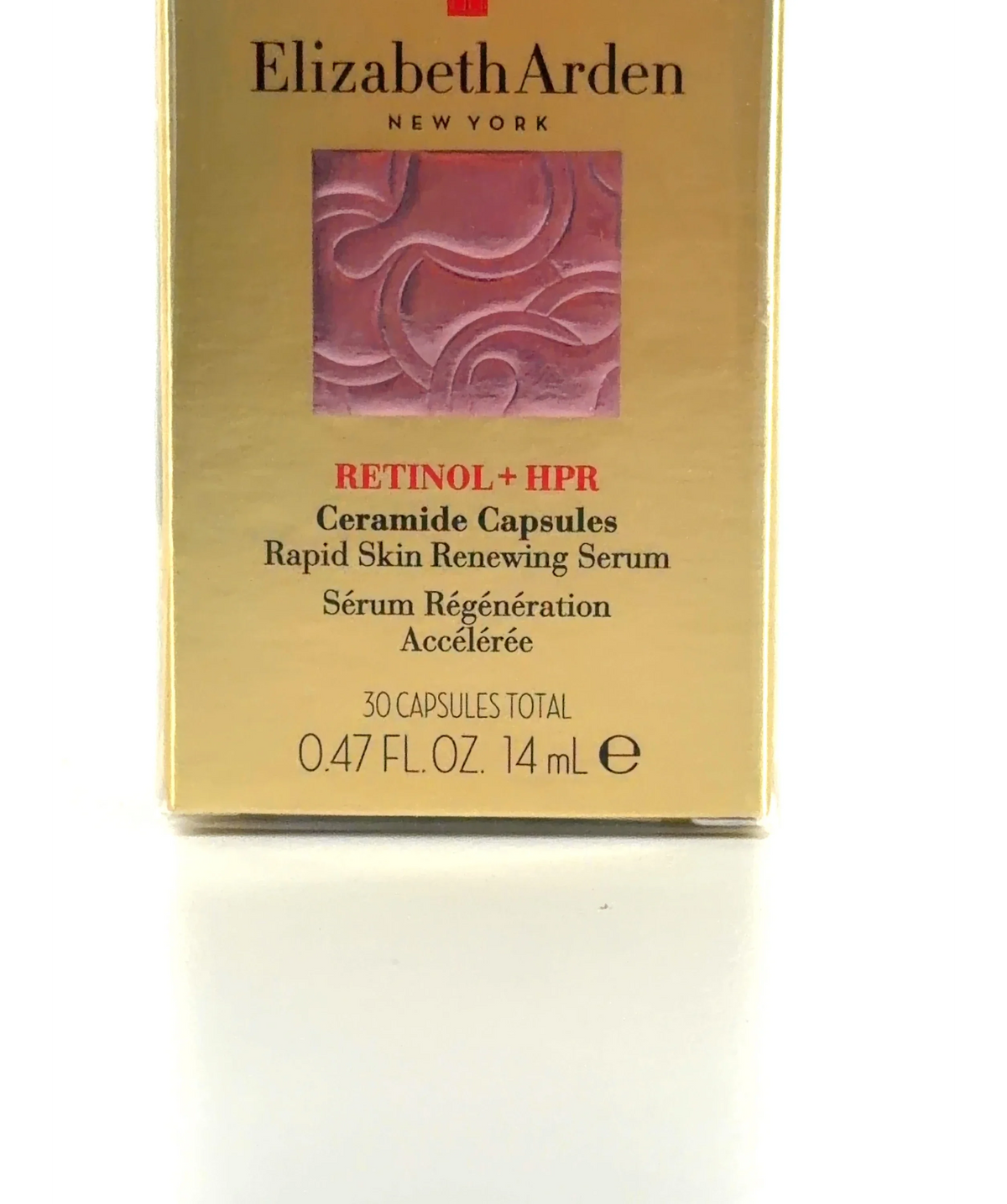 Elizabeth Arden Retinol + HPR Ceramide Capsules Rapid Skin Renewing Serum, size 14ml — care label