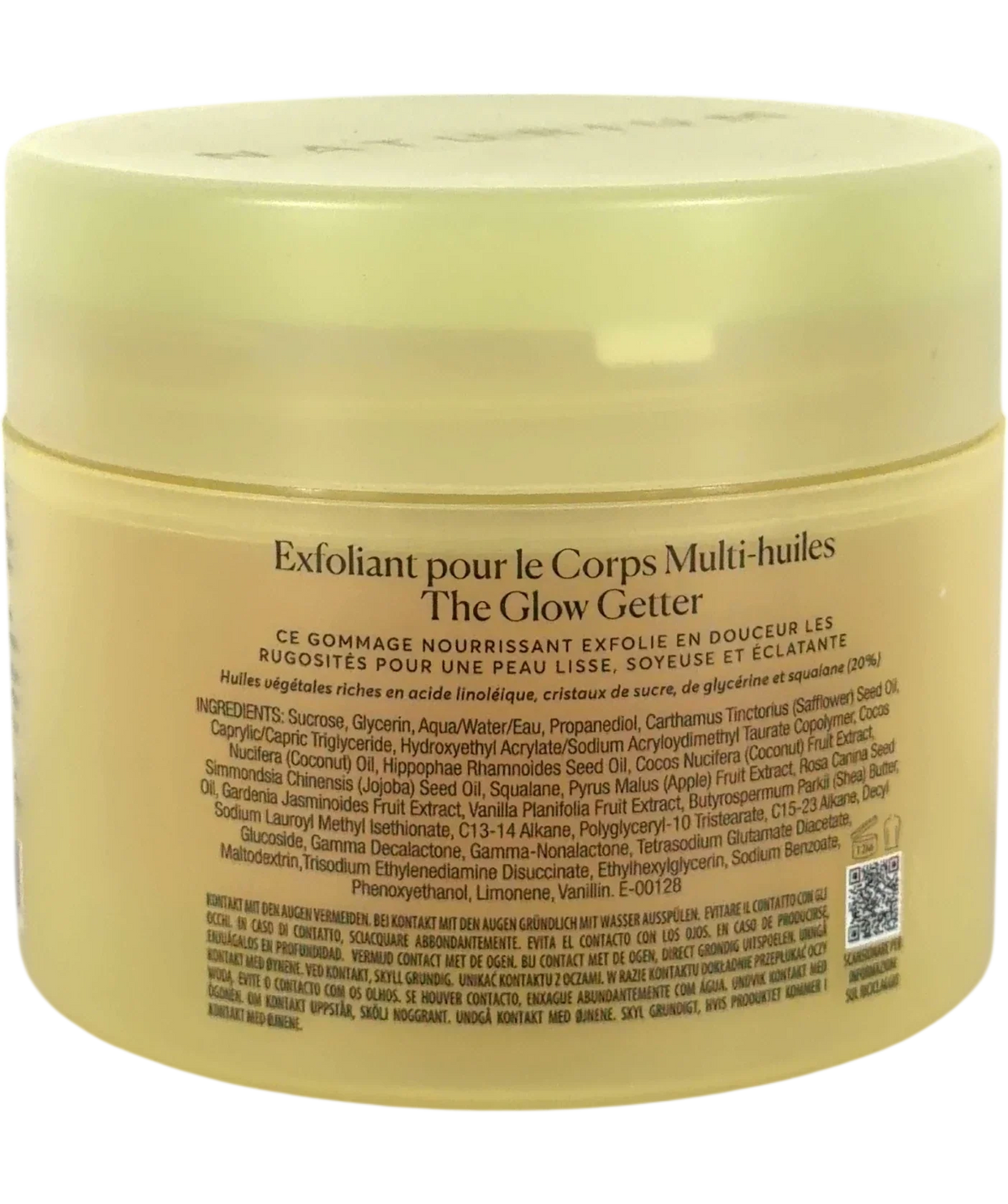 naturium The Glow Getter Multi-Oil Body Scrub, size 226g — back