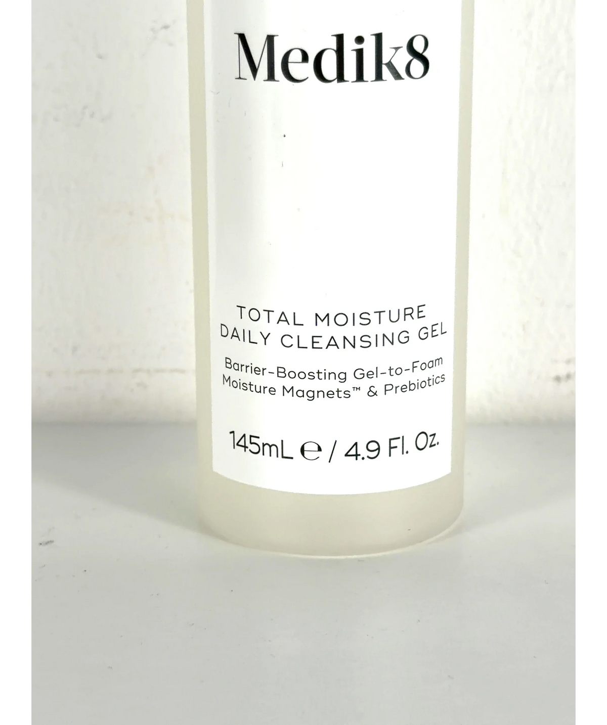 medik8 TOTAL MOISTURE DAILY CLEANSING GEL, size 145ml — care label