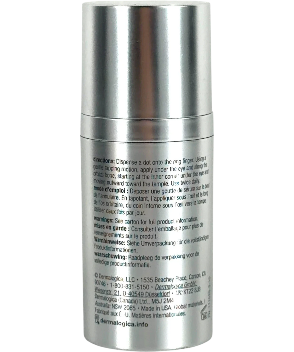 Dermalogica Smart Eye Density serum, size 15ml — back