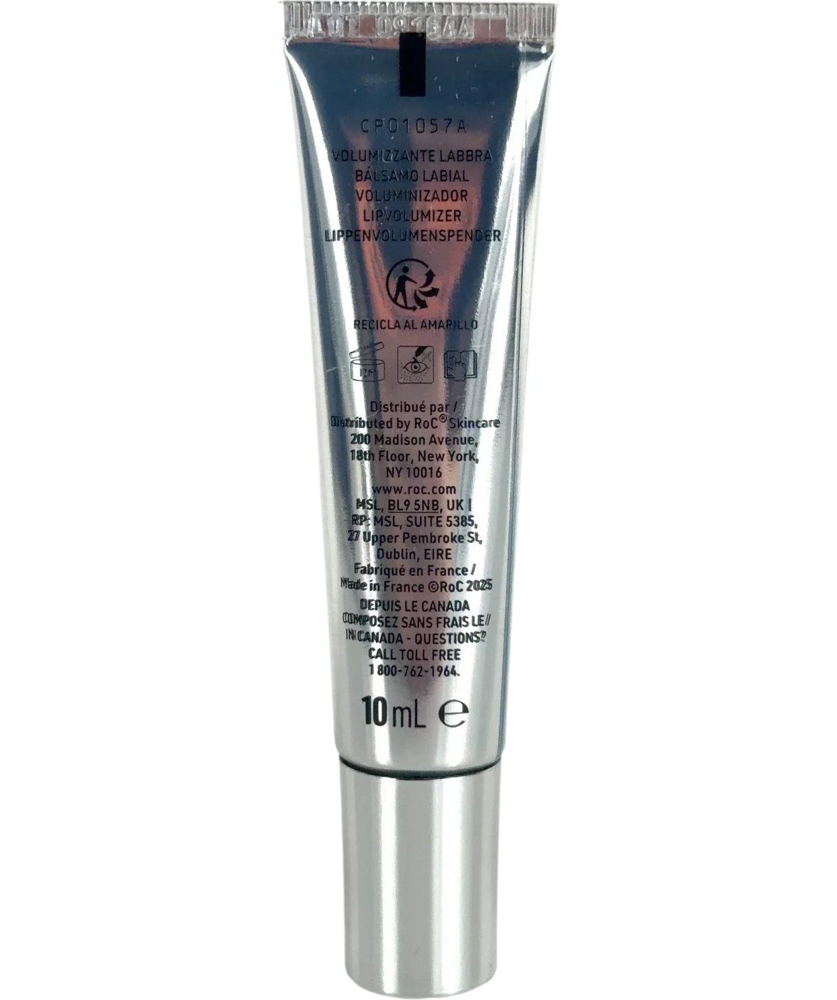 roc LIP VOLUMIZER, size 10ml — back