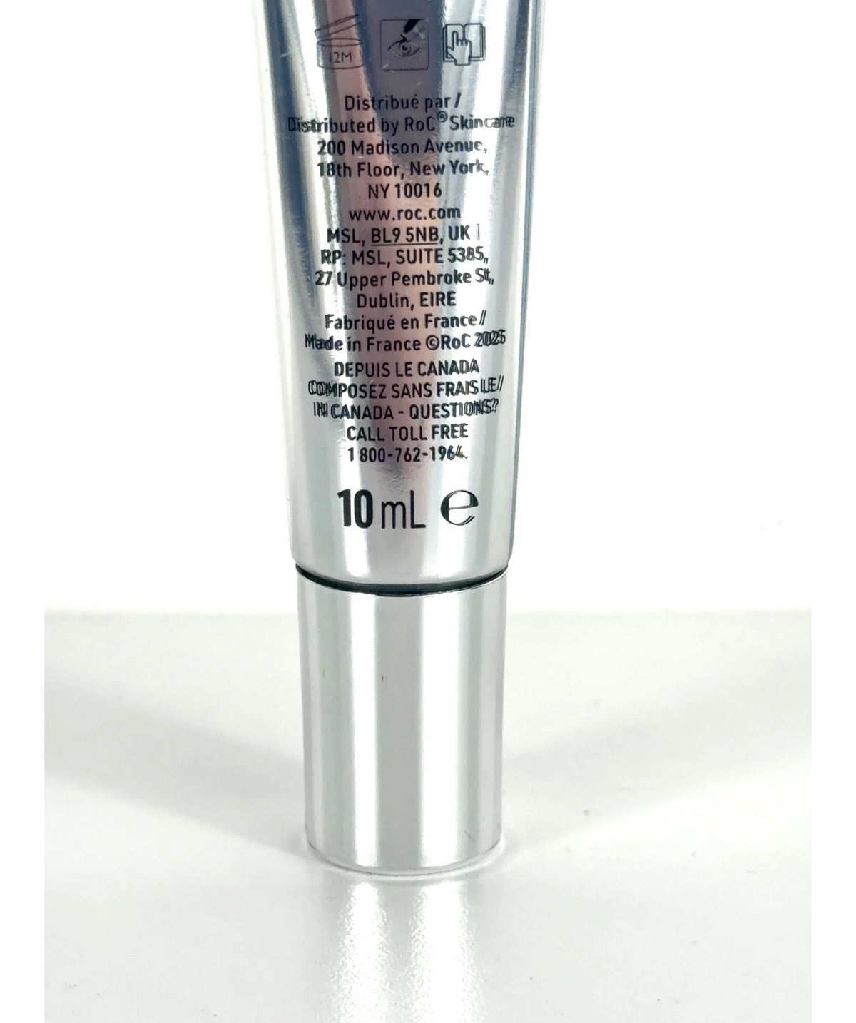 roc LIP VOLUMIZER, size 10ml — care label