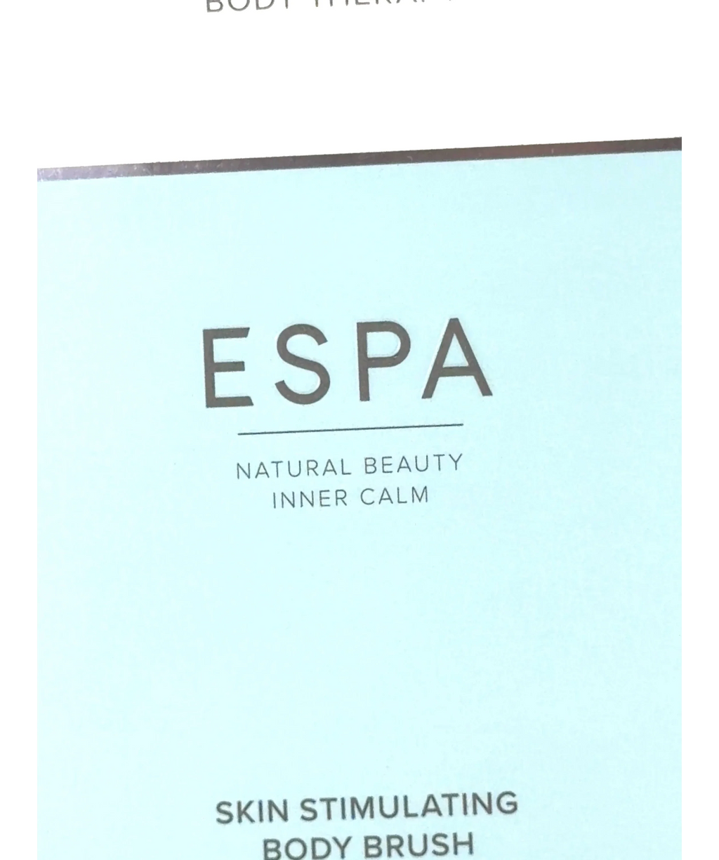 Espa Skin Stimulating Body Brush — label