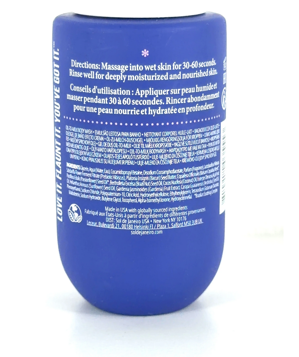 Sol de Janeiro DELICIA DRENCH SHOWER OIL, size 90ml — fabric detail