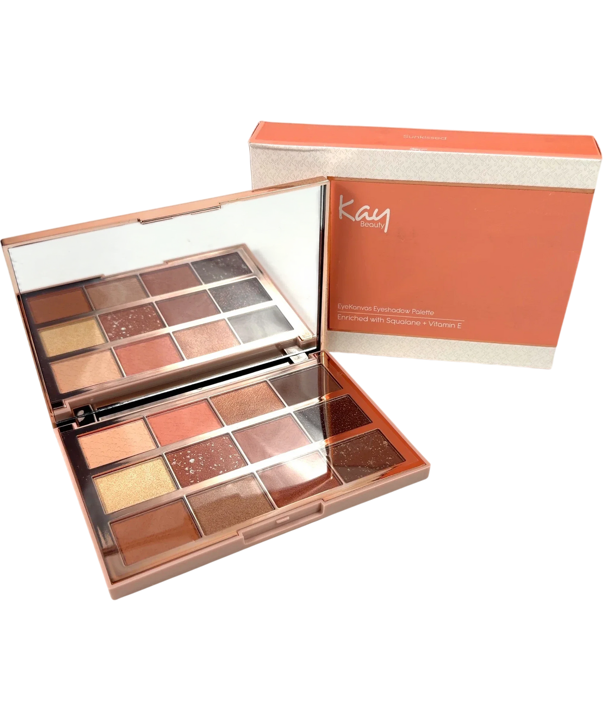 KAY BEAUTY Sunkissed EyeKanvas Eyeshadow Palette, size 15g — front