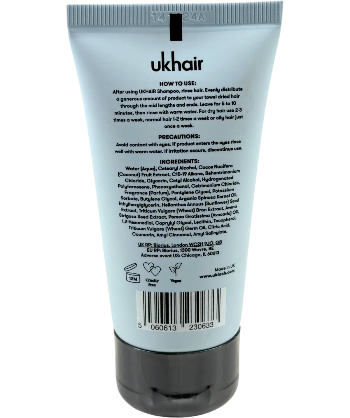 ukhair Repair Mask, size 50ml — back