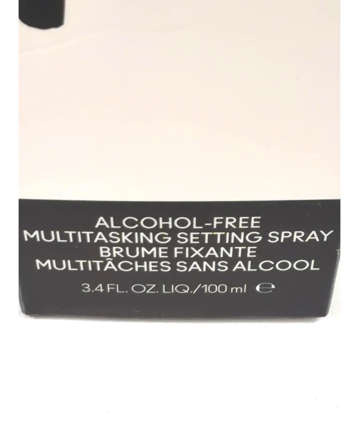 MAC Fix+, size 100ml — care label